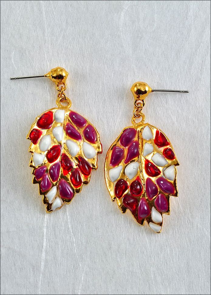 Hibiscus Leaf Jewelry | Hibiscus Leaf Earring