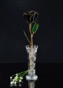 Gold Rose | Rose with Vase