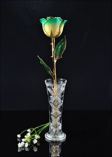 Gold Rose | Rose with Vase