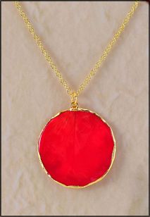 Rose Jewelry | Real Rose Pendant