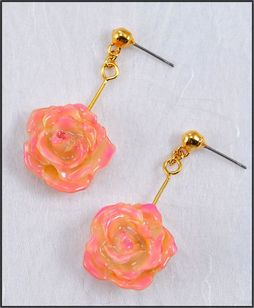 Rose Jewelry | Real Rose Earring