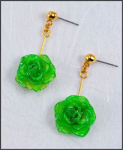 Rose Jewelry | Real Rose Earring