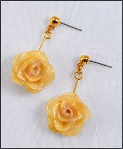 Rose Jewelry | Real Rose Earring