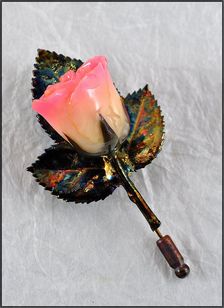 Real Rose Pin | Real Rose Brooch