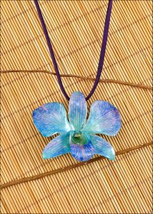 Real Orchid Jewelry | Orchid Necklace