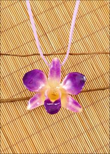 Real Orchid Jewelry | Orchid Necklace