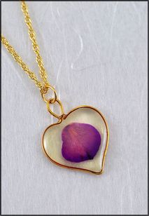 Real Rose Jewelry | Rose Petal Jewelry