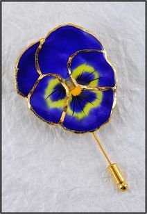 Real Pansy Jewelry | Real Flower Jewelry