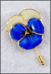 Real Pansy Jewelry | Real Flower Jewelry