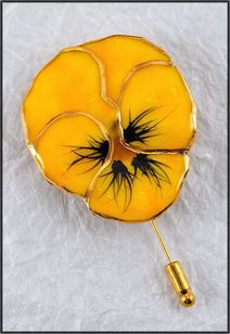 Real Pansy Jewelry | Real Flower Jewelry