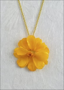 Real Sunflower Jewelry | Real Flower Jewelry