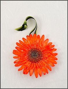 Real Gerbera Daisy | Real Flower Ornament