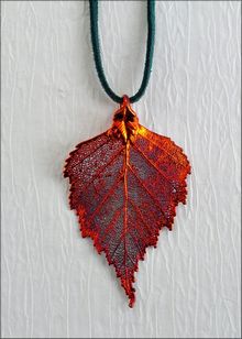 Real Leaf Jewelry | Real Leaf Necklace