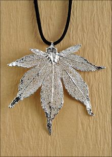 Real Leaf Jewelry | Real Leaf Necklace