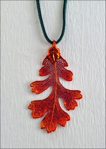 Real Leaf Jewelry | Real Leaf Necklace