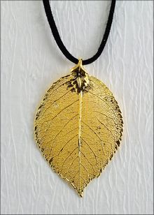 Real Leaf Jewelry | Real Leaf Necklace