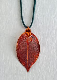 Real Leaf Jewelry | Real Leaf Necklace