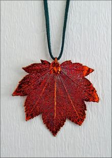 Real Leaf Jewelry | Real Leaf Necklace