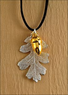 Real Leaf Jewelry | Real Leaf Necklace