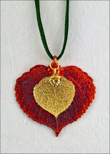 Real Leaf Jewelry | Real Leaf Necklace