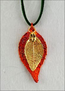 Real Leaf Jewelry | Real Leaf Necklace