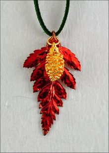 Real Leaf Jewelry | Real Leaf Necklace