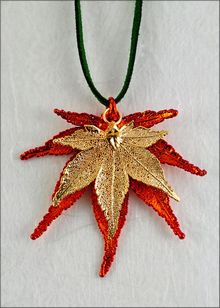Real Leaf Jewelry | Real Leaf Necklace
