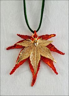 Real Leaf Jewelry | Real Leaf Necklace