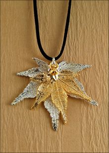 Real Leaf Jewelry | Real Leaf Necklace