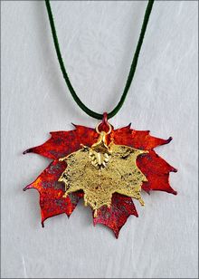 Real Leaf Jewelry | Real Leaf Necklace