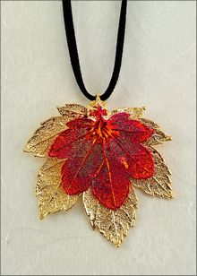 Real Leaf Jewelry | Real Leaf Necklace