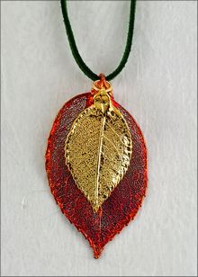 Real Leaf Jewelry | Real Leaf Necklace