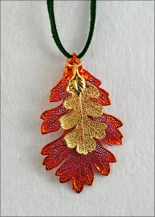 Real Leaf Jewelry | Real Leaf Necklace