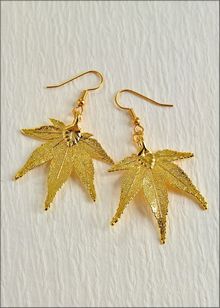 Real Leaf Jewelry | Real Leaf Earring