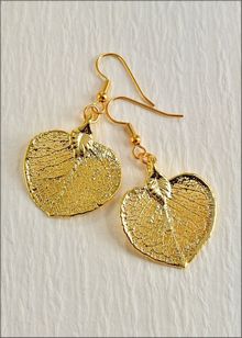 Real Leaf Jewelry | Real Leaf Earring