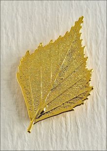 Real Leaf Jewelry | Real Leaf Pin