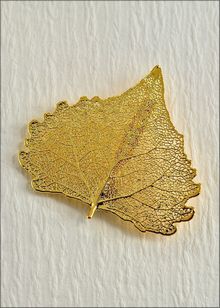 Real Leaf Jewelry | Real Leaf Pin