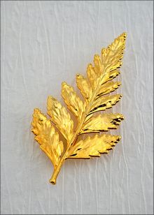 Real Leaf Jewelry | Real Leaf Pin