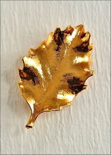 Real Leaf Jewelry | Real Leaf Pin