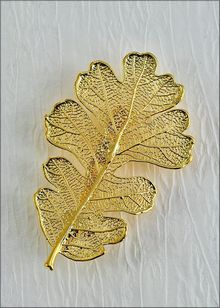 Real Leaf Jewelry | Real Leaf Pin