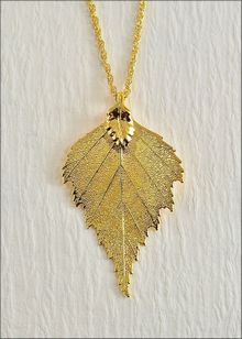 Real Leaf Jewelry | Real Leaf Pendant