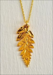 Real Leaf Jewelry | Real Leaf Pendant