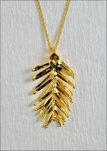 Real Leaf Jewelry | Real Leaf Pendant