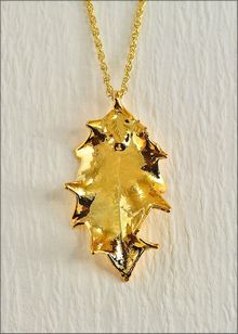 Real Leaf Jewelry | Real Leaf Pendant