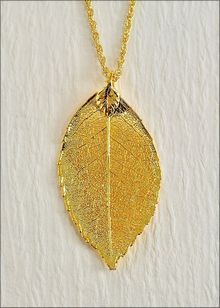 Real Leaf Jewelry | Real Leaf Pendant