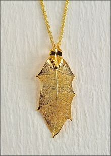 Real Leaf Jewelry | Real Leaf Pendant