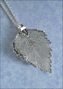 Real Leaf Jewelry | Real Leaf Pendant