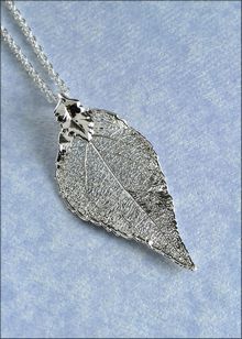 Real Leaf Jewelry | Real Leaf Pendant