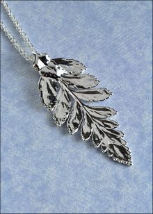 Real Leaf Jewelry | Real Leaf Pendant