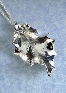 Real Leaf Jewelry | Real Leaf Pendant